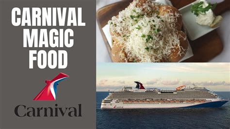 Sampling the Spectacular: Carnival Magic's Food Offerings